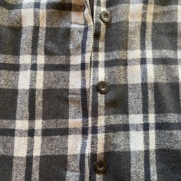 Plaid Black Coat - Picture 6 of 8